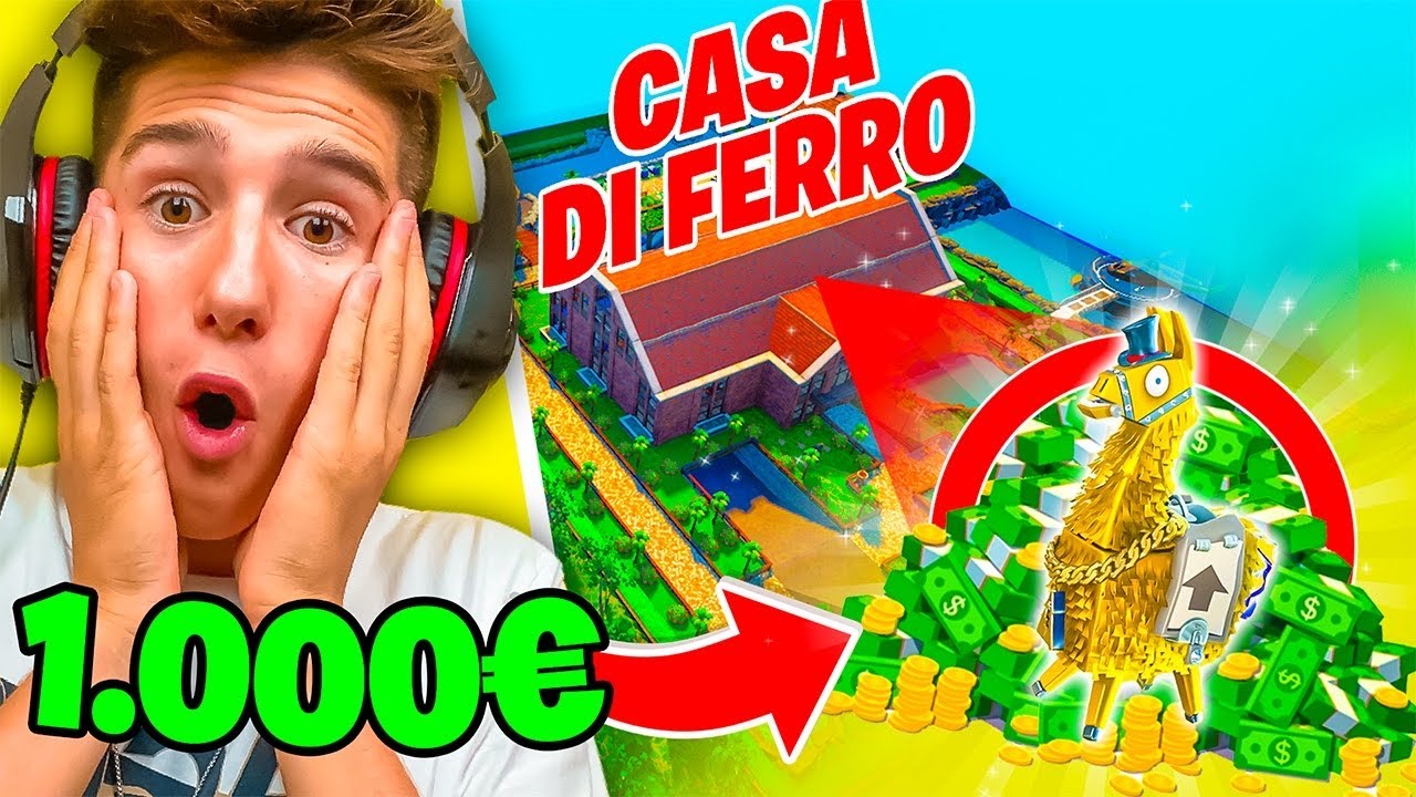 VINCI 1.000 EURO SE TROVI IL *LAMA* NEL BUNKER DI FORTNITE!! IMPOSSIBILE