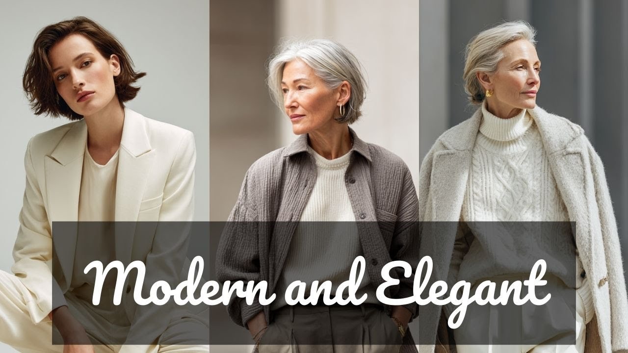 How to Look Modern and Elegant After 60 | Timeless Style Tips for Confident Women