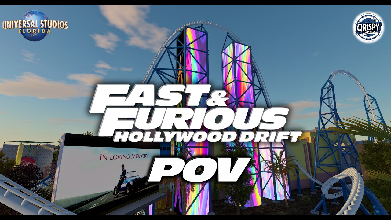 Hollywood Drift Orlando POV - Full Ride