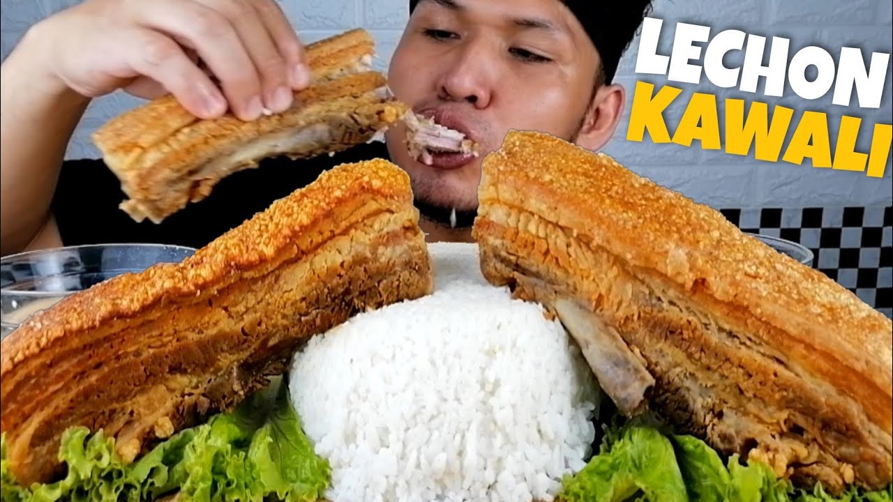 2KGS LECHON KAWALI MUKBANG | PUTOK BATOK | Mukbang Philippines