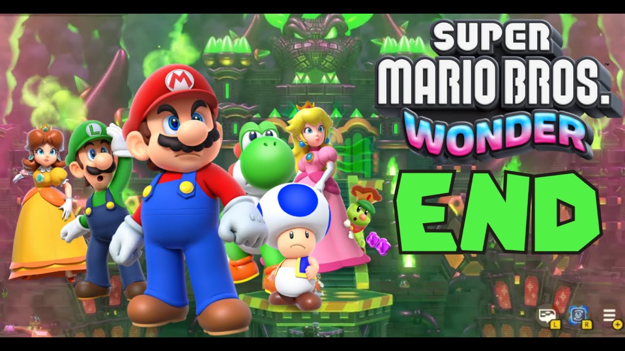 Bowser's RAGE STAGE!!! Super Mario Bros. Wonder Walkthrough Part FINALE!