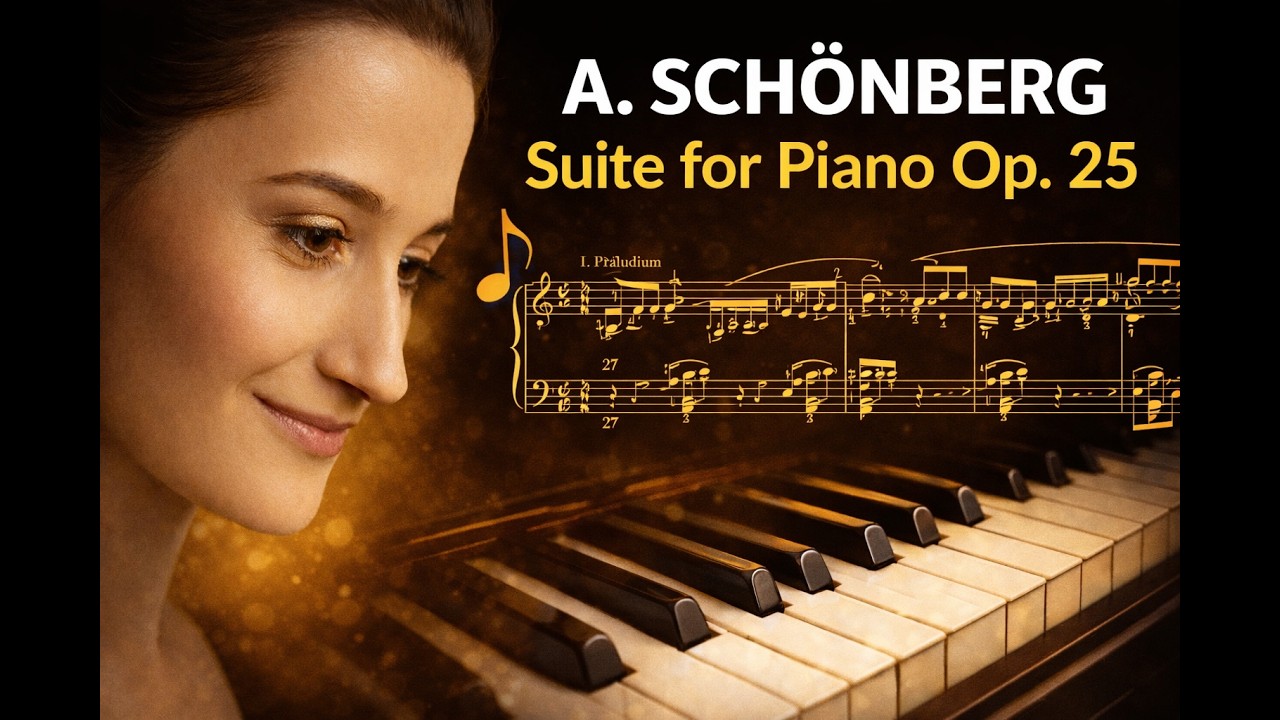 A.Schönberg - Suite for piano op.25 ; Marta Czech