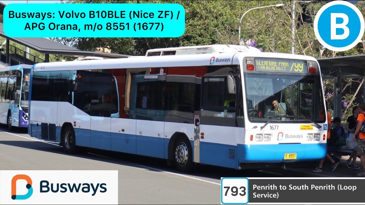 Busways: Volvo B10BLE (Nice ZF) / APG Orana, m/o 8557 (1677)