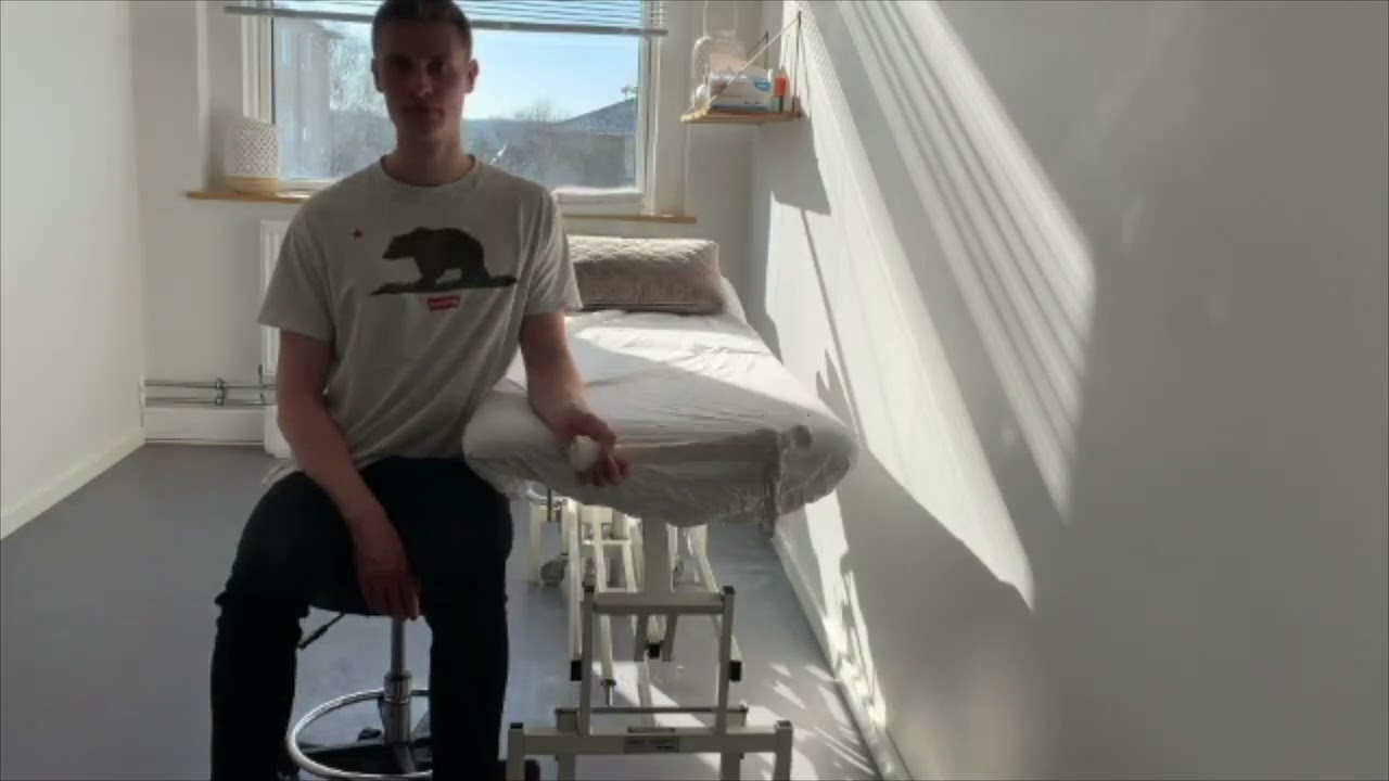 Tennisalbue - øvelser - Osteopati