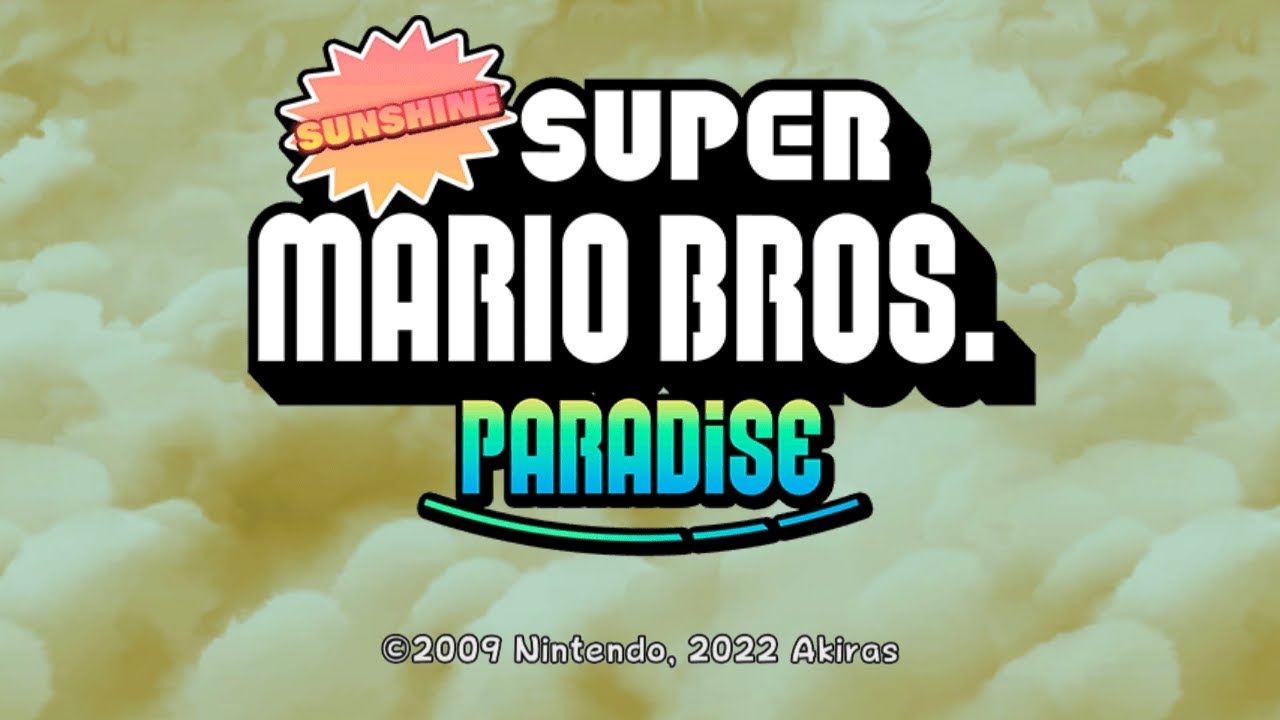 Sunshine Super Mario Bros.Paradise Full Game 100%
