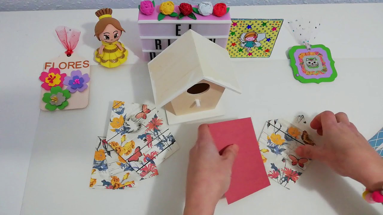 TUTORIAL CASITA DE PÁJAROS DE TEDI