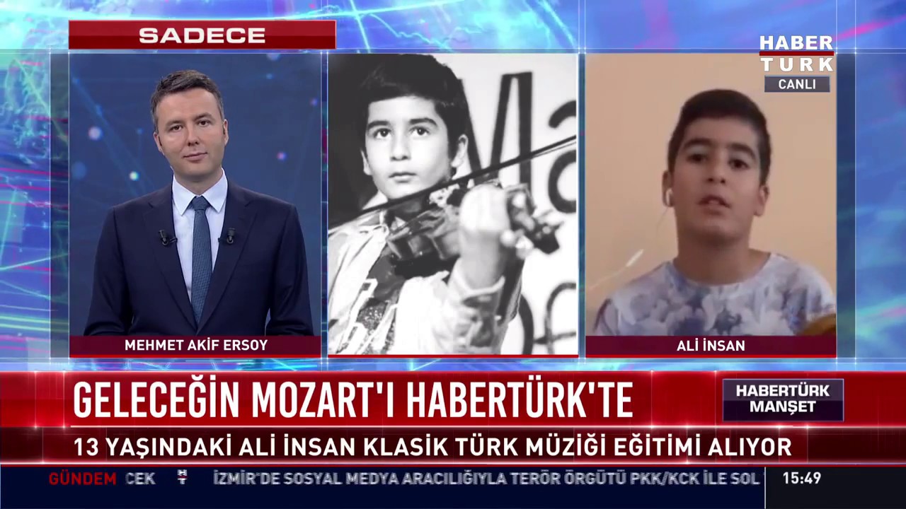 Geleceğin Mozart'ı Habertürk'te