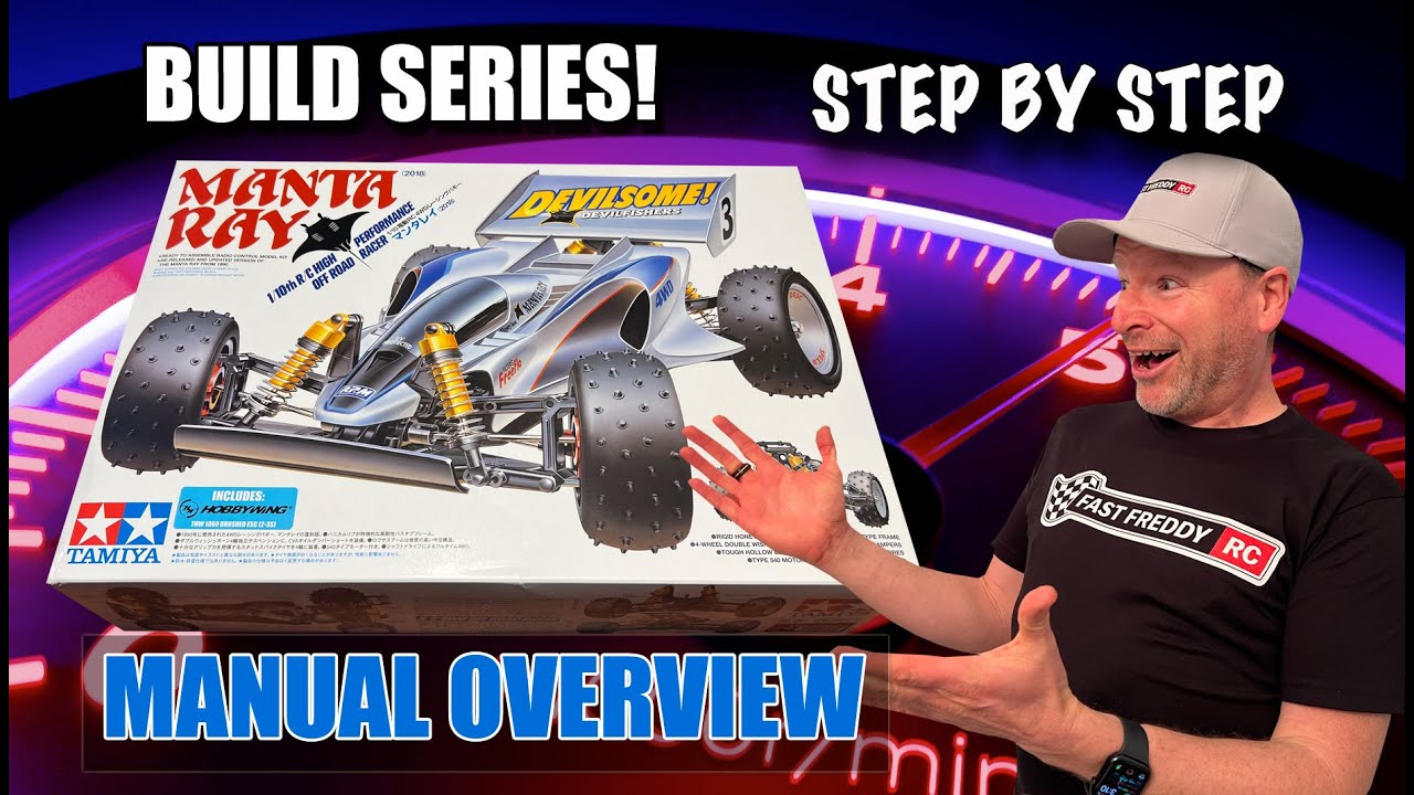 Tamiya Manta Ray - Manual Overview