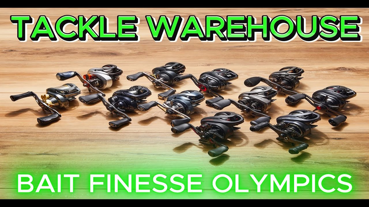 TACKLE WAREHOUSE DID A BAIT FINESSE OLYMPICS!!!