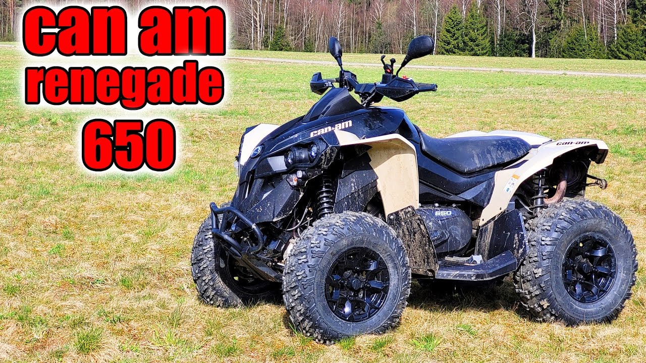 Mein neues QUAD! - Can am Renegade 650 (Erster Eindruck und Testfahrt)