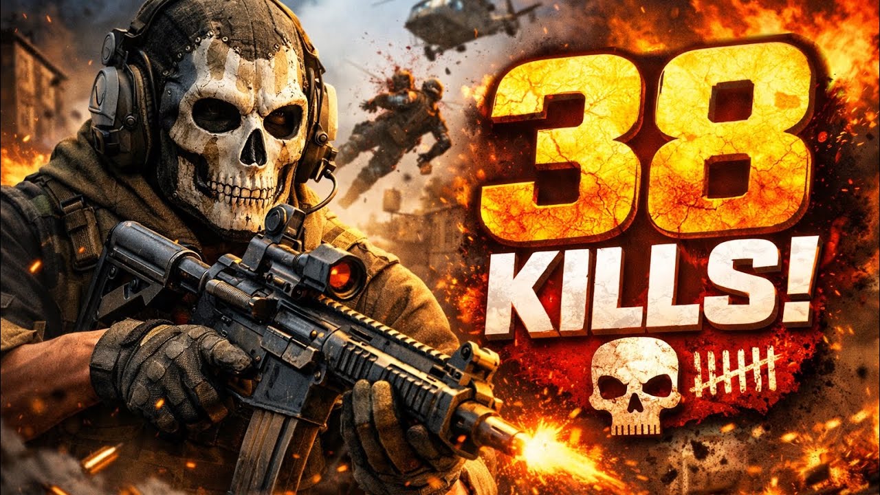 38 kills in multiplayer | karanXGaming | call of duty 