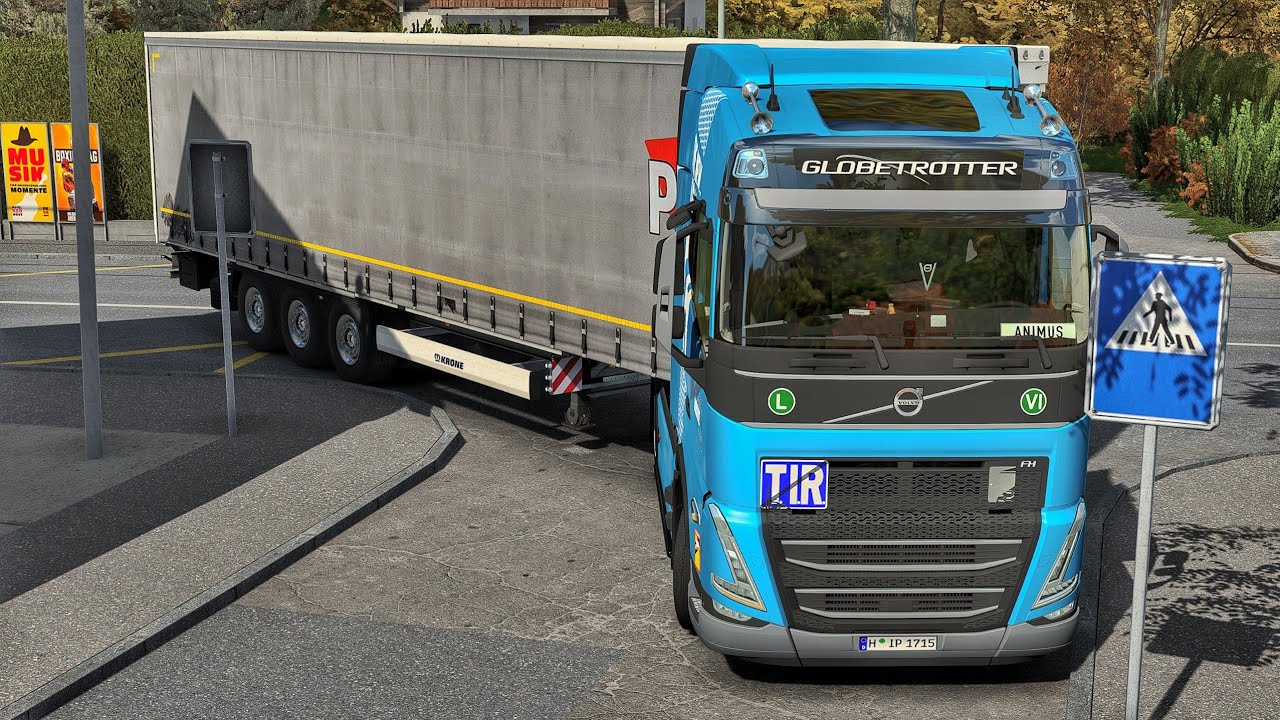 Delivery Through Narrow City Streets of Switzerland | #ets2 1.57