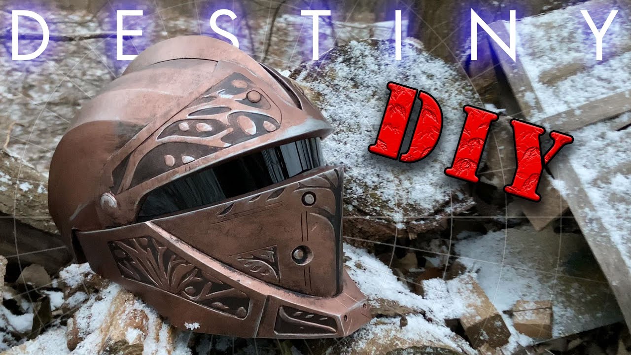 DIY Destiny Helmet!! (Iron Companion Mask How-To)