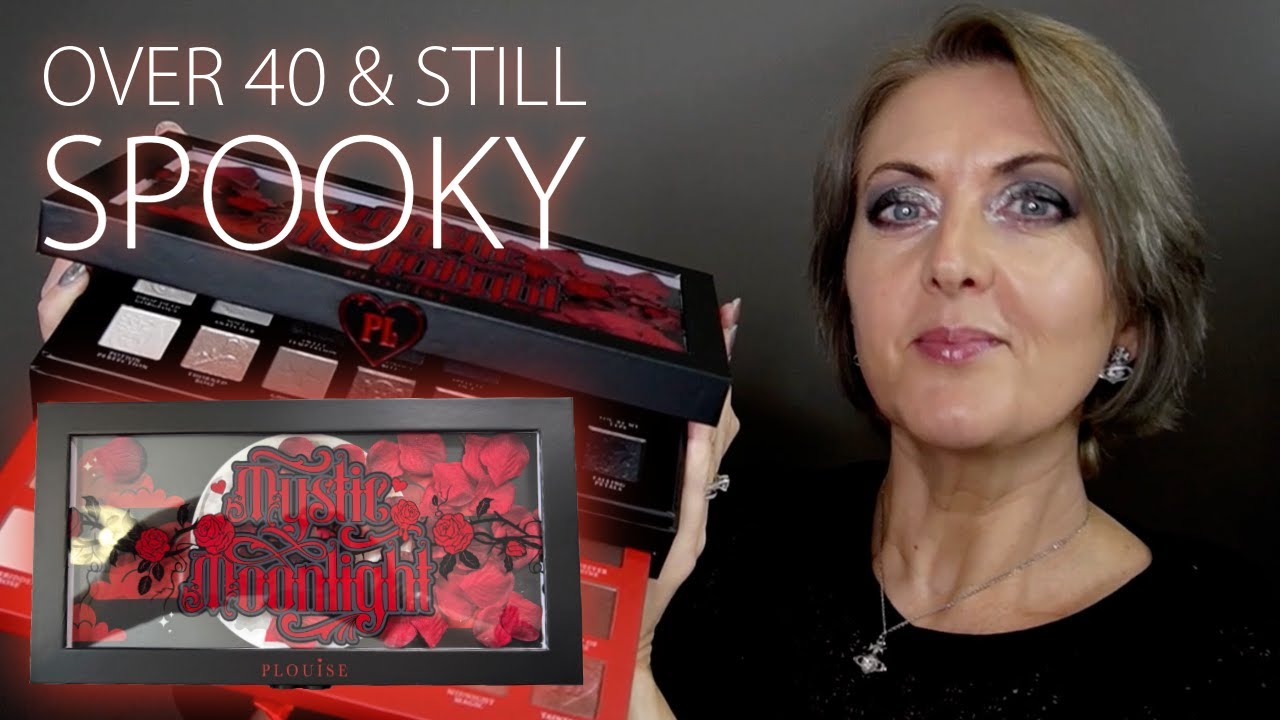 I Tried the P.Louise Mystic Moonlight Halloween Palette at 40+ 🎃 Kawaii Glam or Too Much?