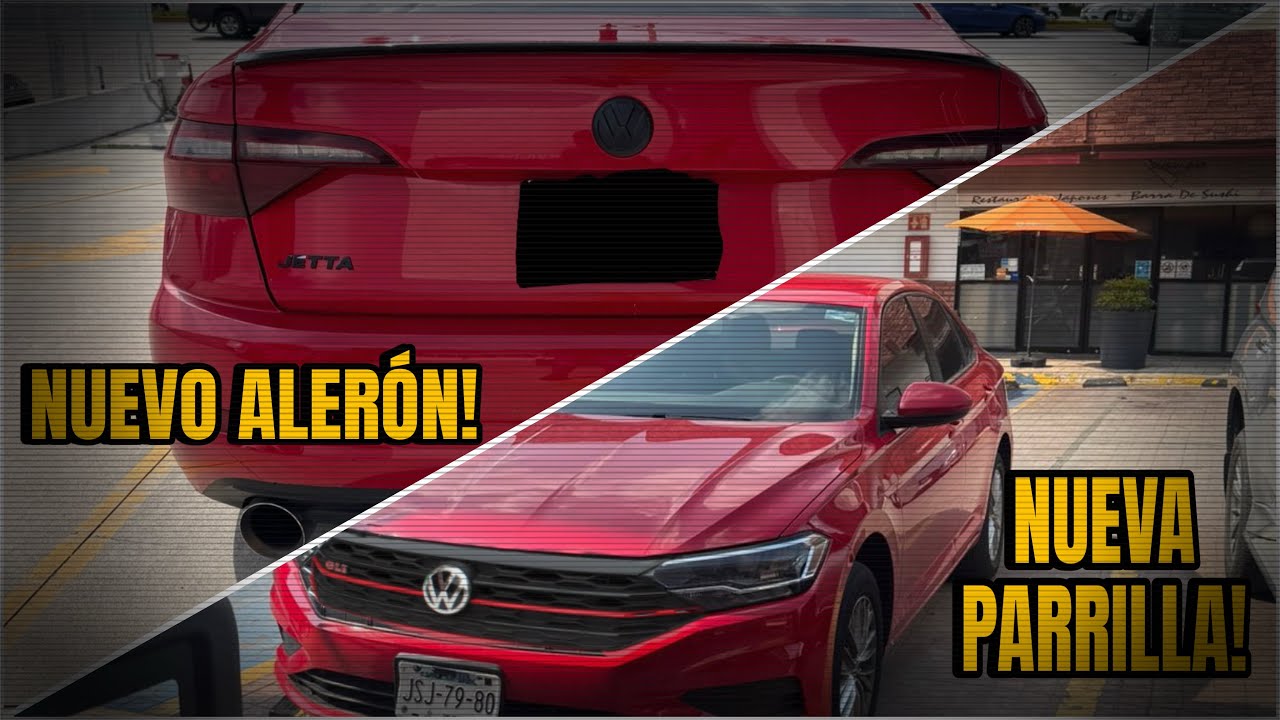 MODIFICAMOS LA PARRILLA!! Y NUEVO ALERÓN AL JETTA MK7 || JOHAN CASTRO 🏎️