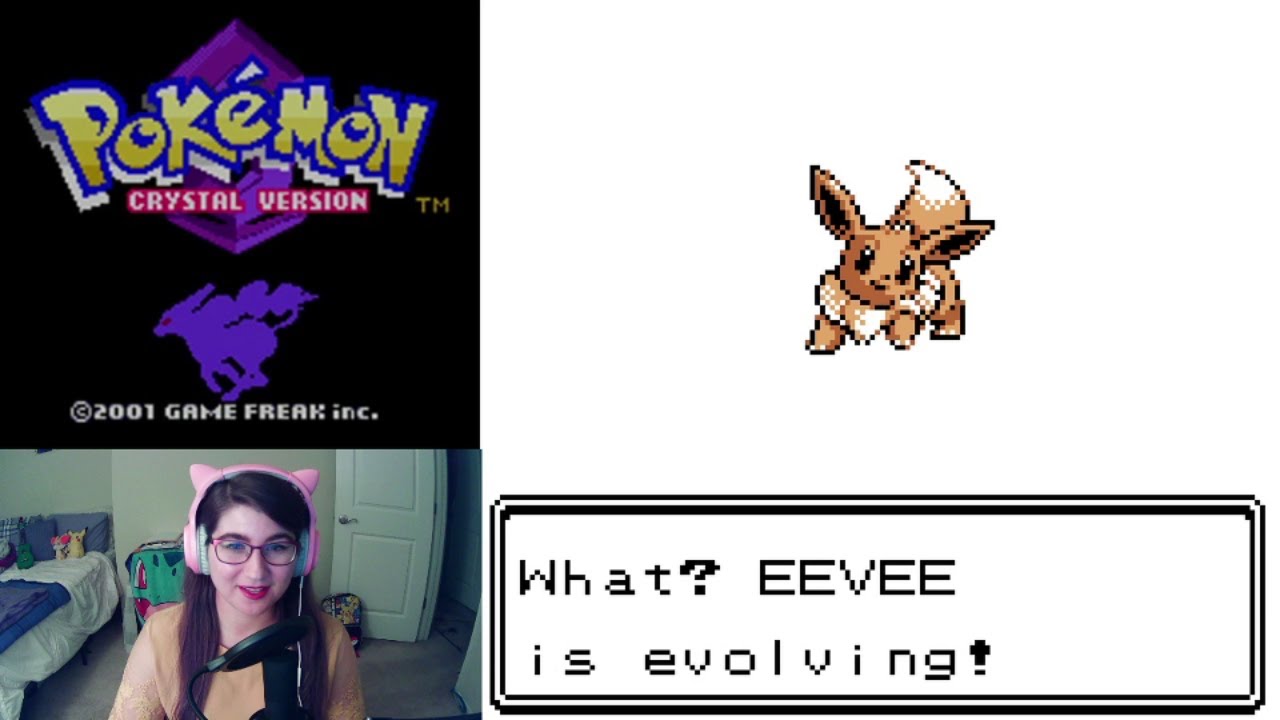 Let's Play Pokemon Crystal Part 9 ((EVOLVING EEVEE))
