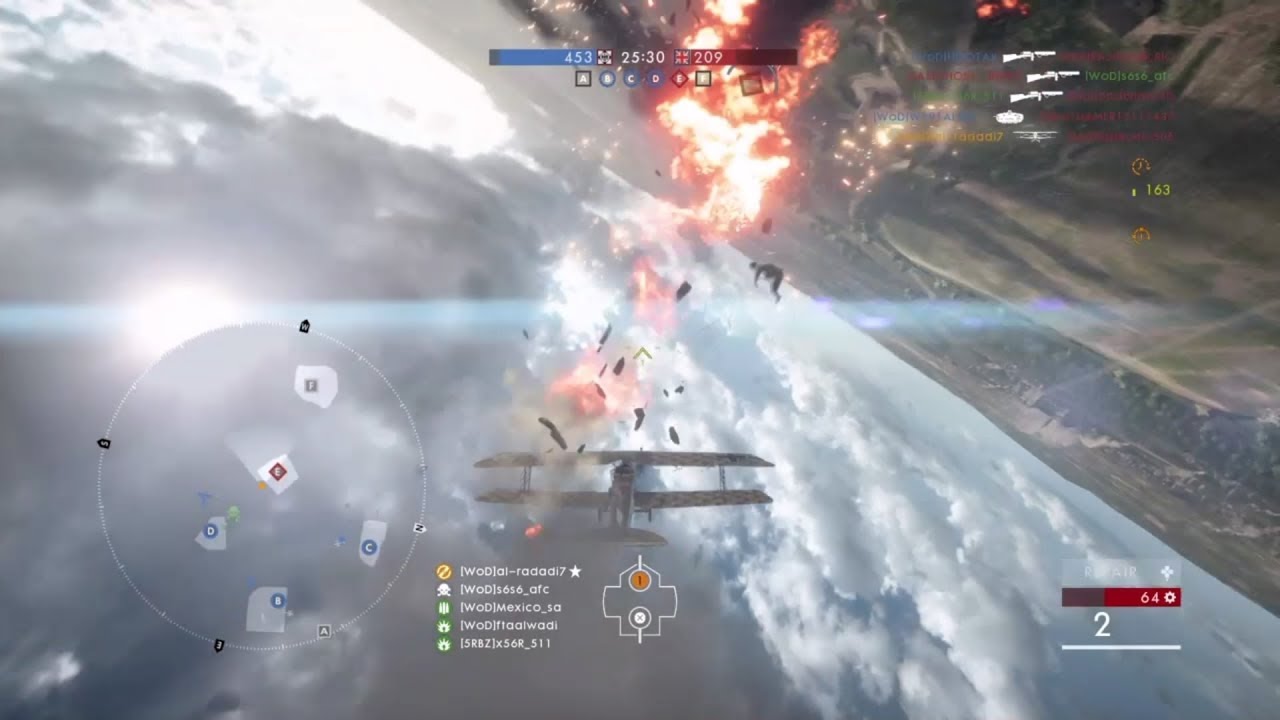 BF1 : WoD vs SAS | 12v12