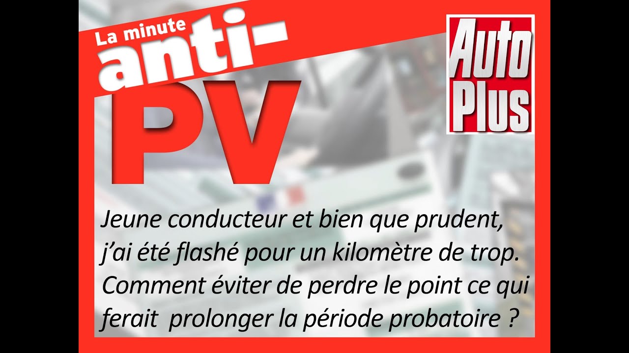 Jeune conducteur, comment g&eacute;rer mon amende et ma perte de points sur un permis probatoire ?