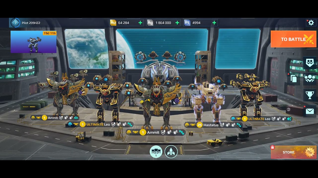 War robots test server