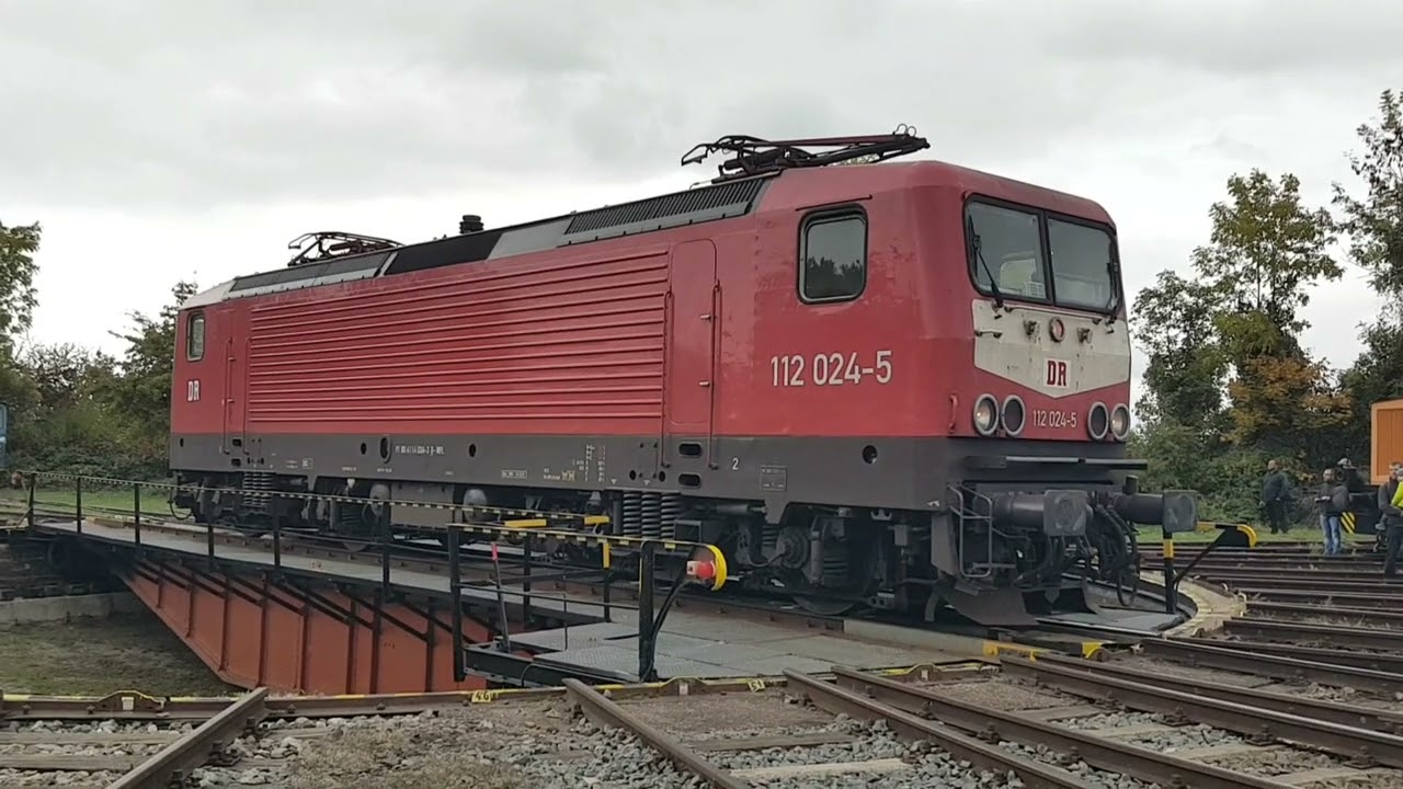 Im Oktober 2022 Herbstfest & Saisonabschluss beim Thüringer Eisenbahnverein in Weimar.