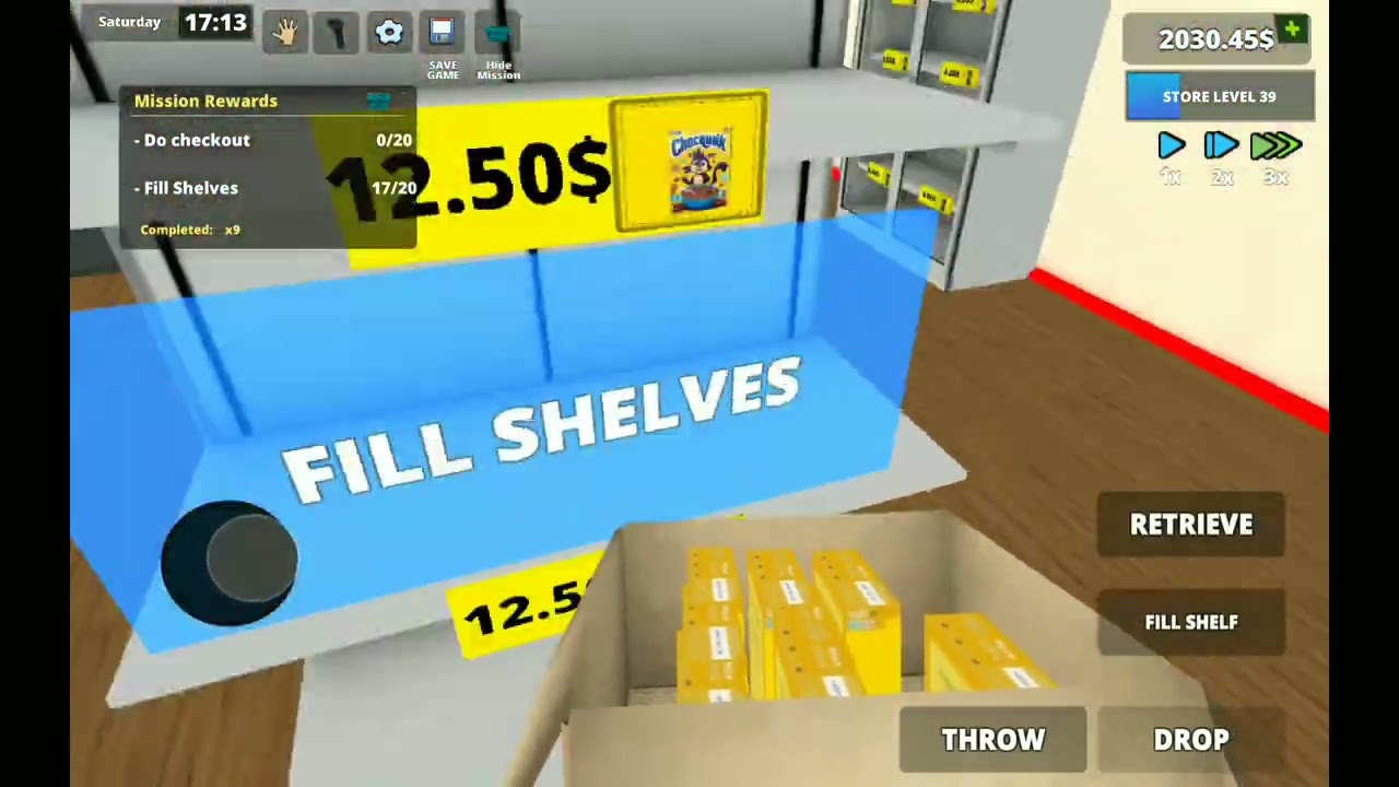 Retail stores i well organized my shop