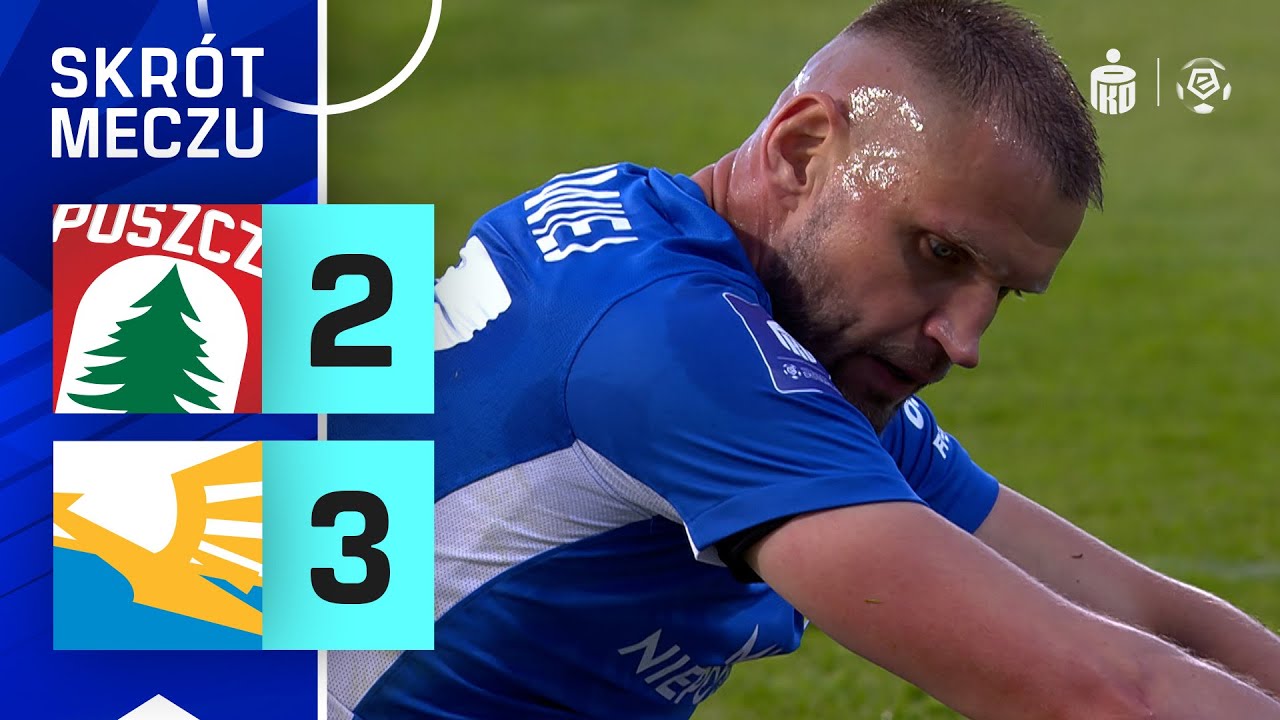 Puszcza - Stal | SKRÓT | 5 goli i 2 poprzeczki! Puszcza spada! | Ekstraklasa 2024/25 | 32. kolejka