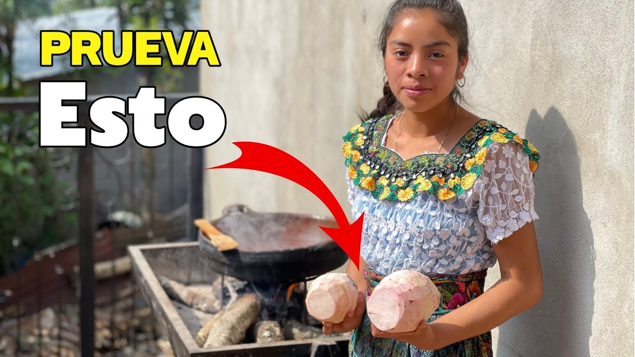 😋 Conozca C&oacute;mo Cocinar Malanga / Malanga Con Un Chirmol de Chile 🌶