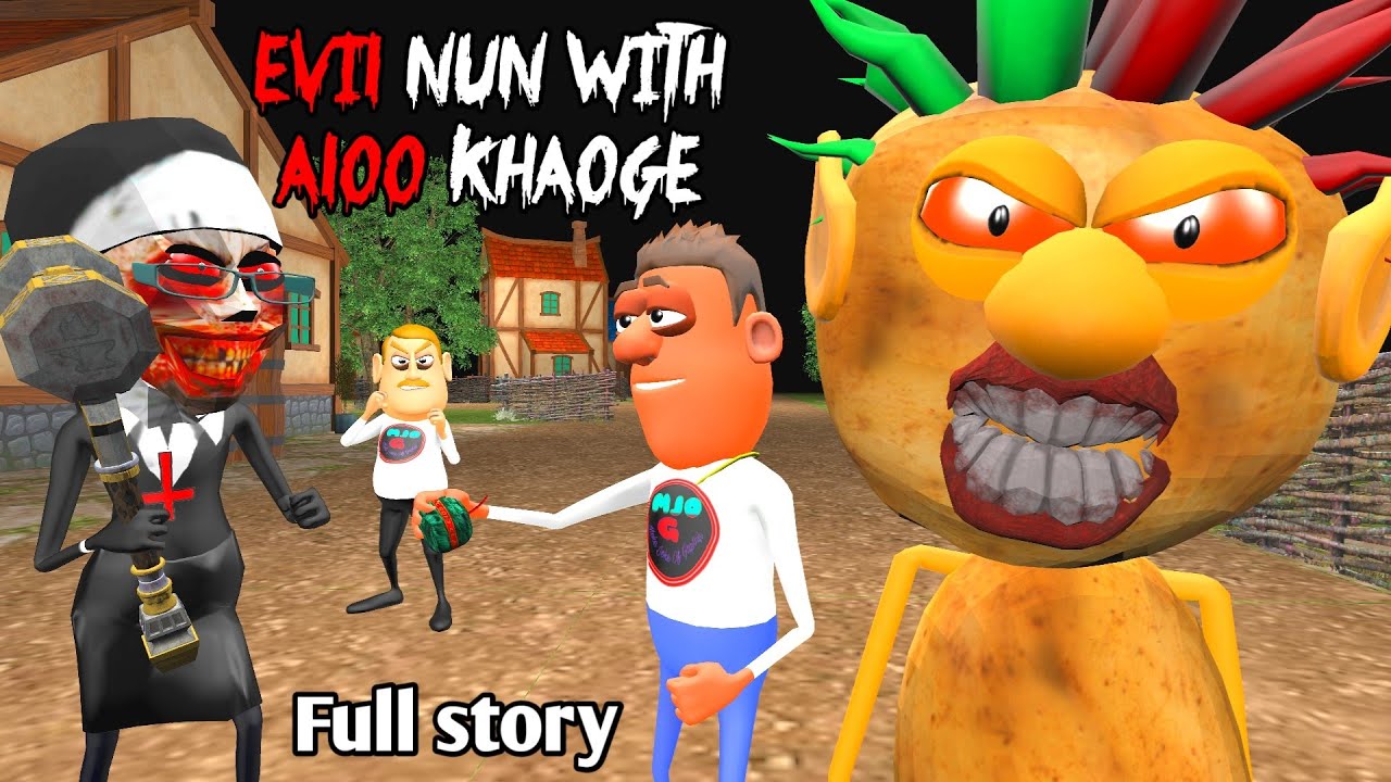 Evil nun With Aloo Khaoge Full Horror Story | Make Joke Of Guptaji