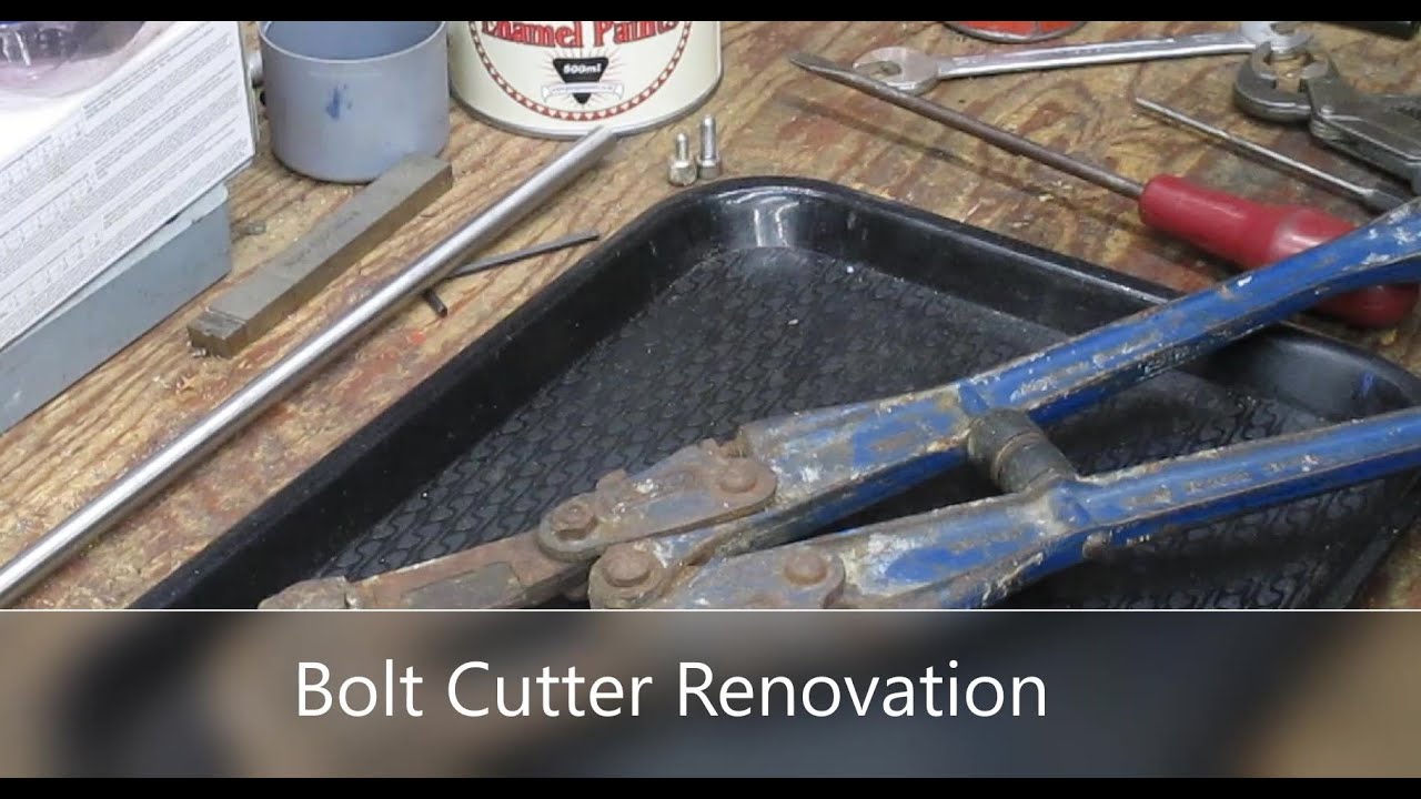 Old Record Bolt Cutter Restoration