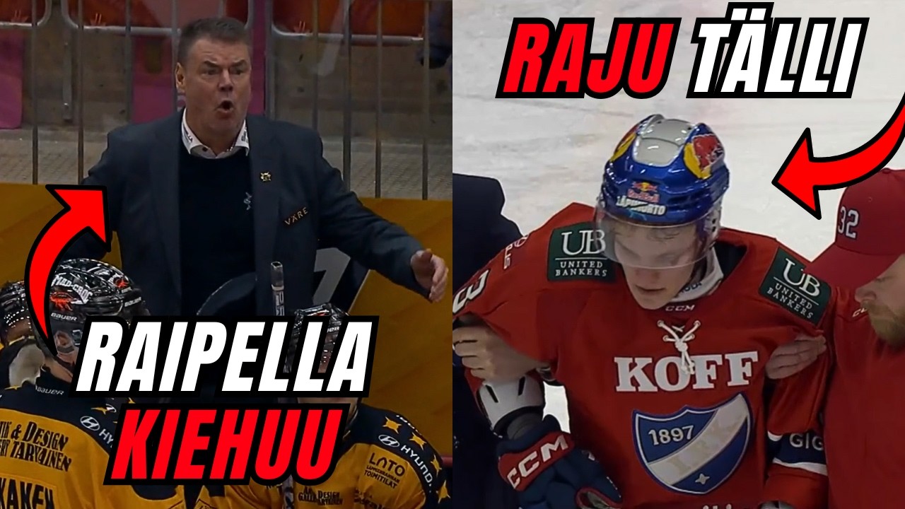 Kiehauttavia ja pahoja tilanteita - Viikon Liigan huippuhetket
