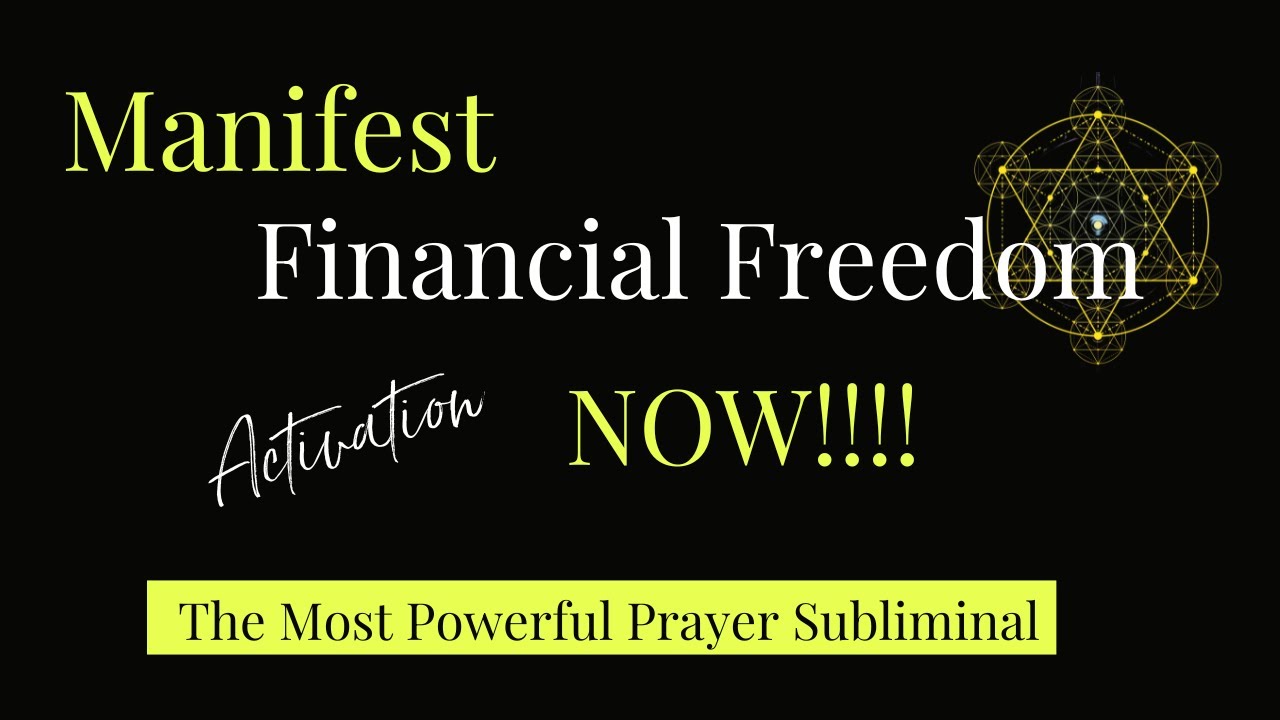 MANIFEST FINANICAL FREEDOM | DEBT CANCELLATION AND PRAYER SUBLIMINAL