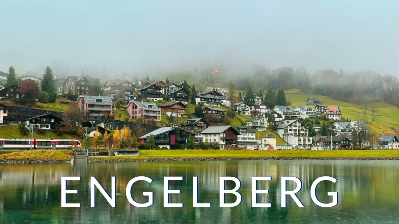 Engelberg, Switzerland on a rainy day - The ultimate place for amazing mountain experiences