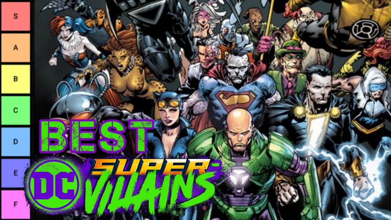 Ranking DC Villains - Tiermaker #1