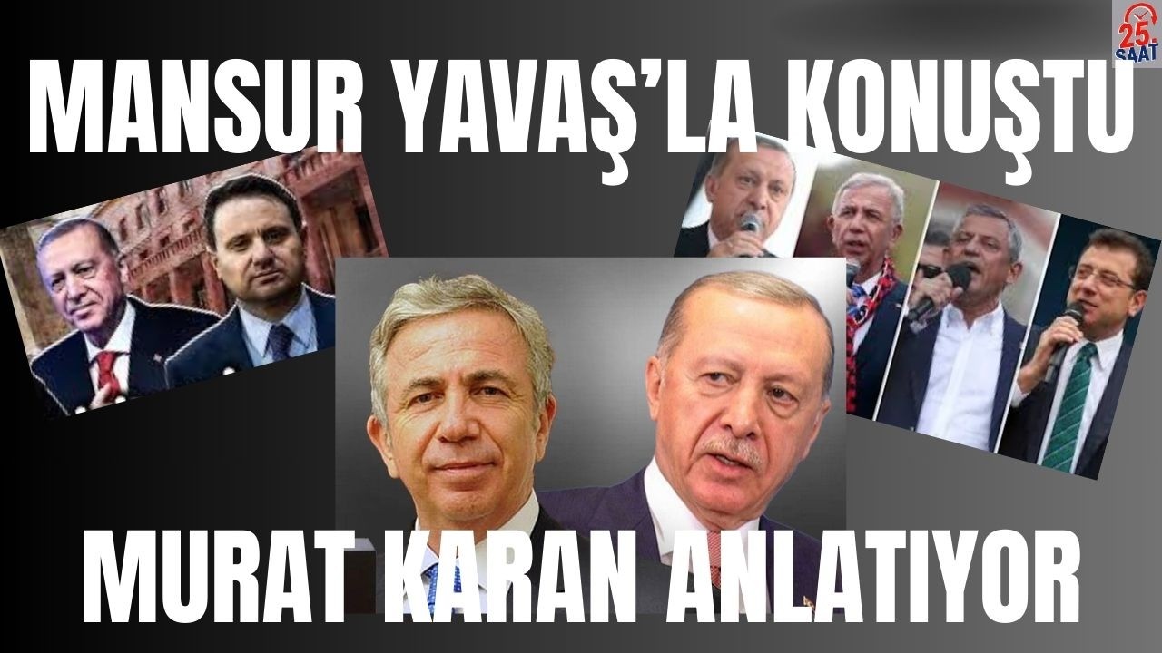 MANSUR YAVAŞ'IN YAKININDAKİ İSİM MURAT KARAN ANLATIYOR ADAYLIK İÇİN NE KARAR VERDİ #chp #mansuryavaş