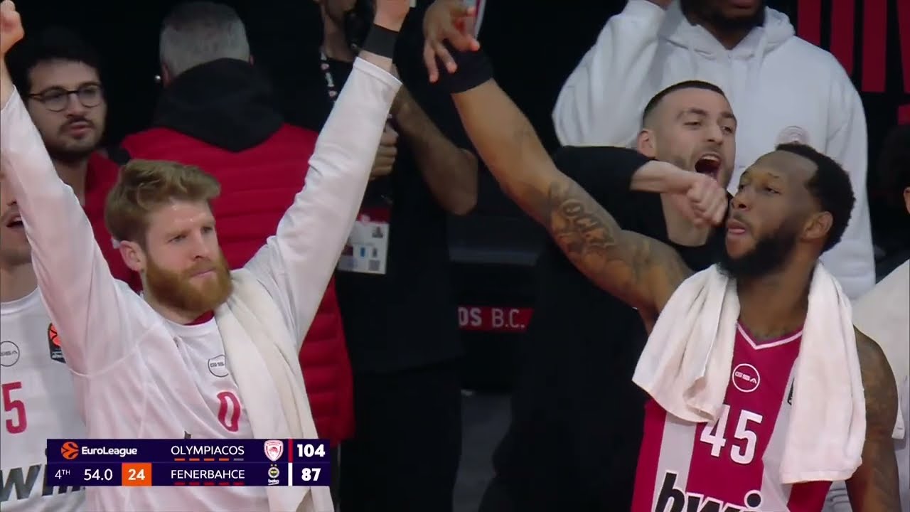 Τα Highlights του Ολυμπιακός- Φενέρμπαχτσε (17/03/26)