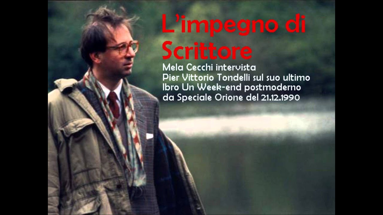 Tondelli impegno di scrittore