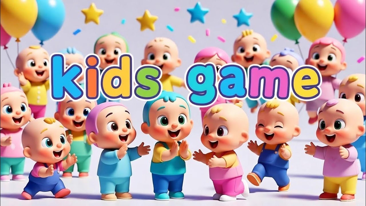 Kids Game 🎉 Fun Playtime with Happy Toddlers