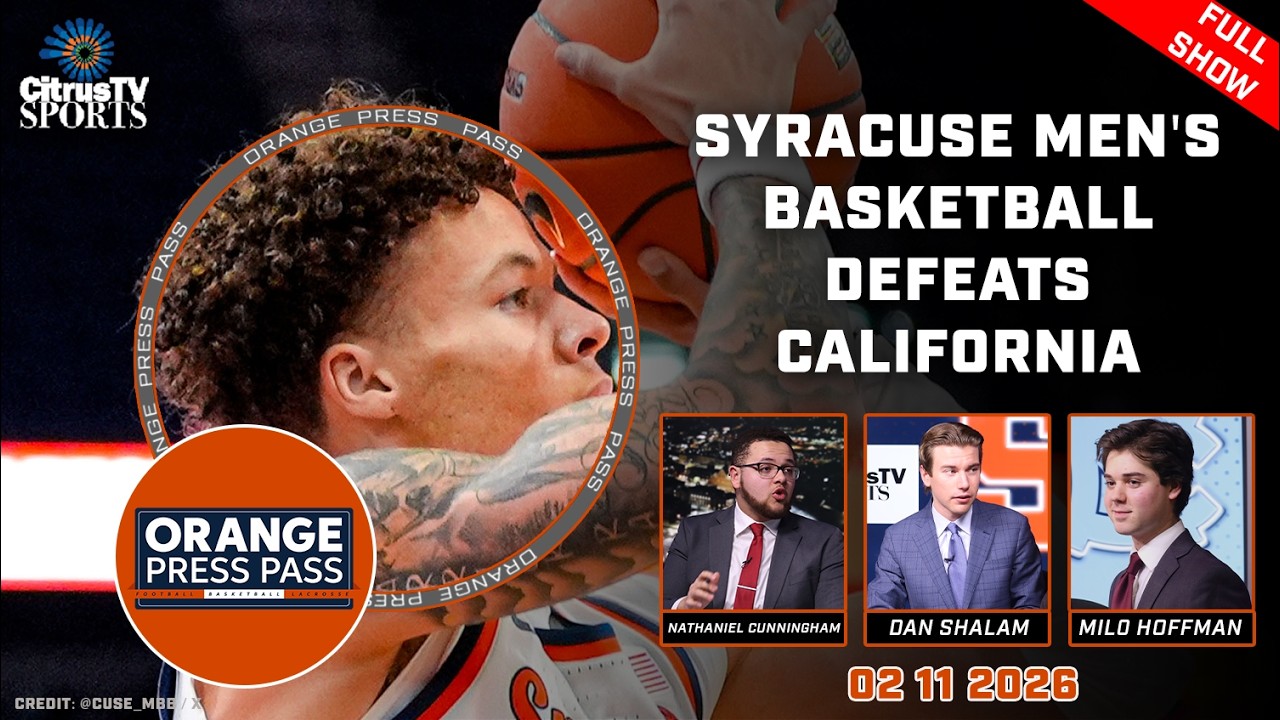 Syracuse Men's Basketball wins a THRILLER vs Cal, 107-100 | Orange Press Pass | February 11th, 2026