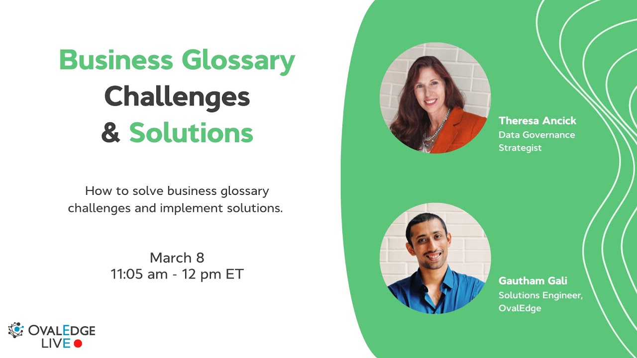 Business Glossary Challenges and Solutions