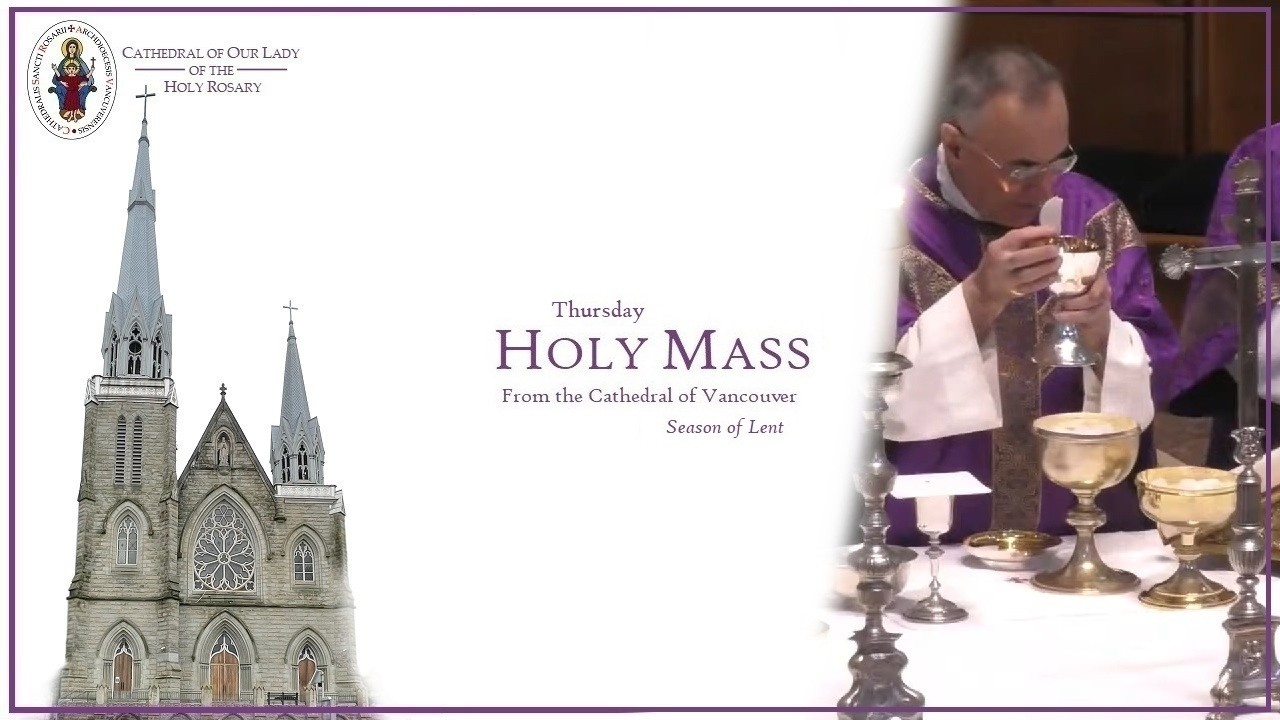 Vancouver Cathedral Live - Thursday, March 12 at 7:15 AM