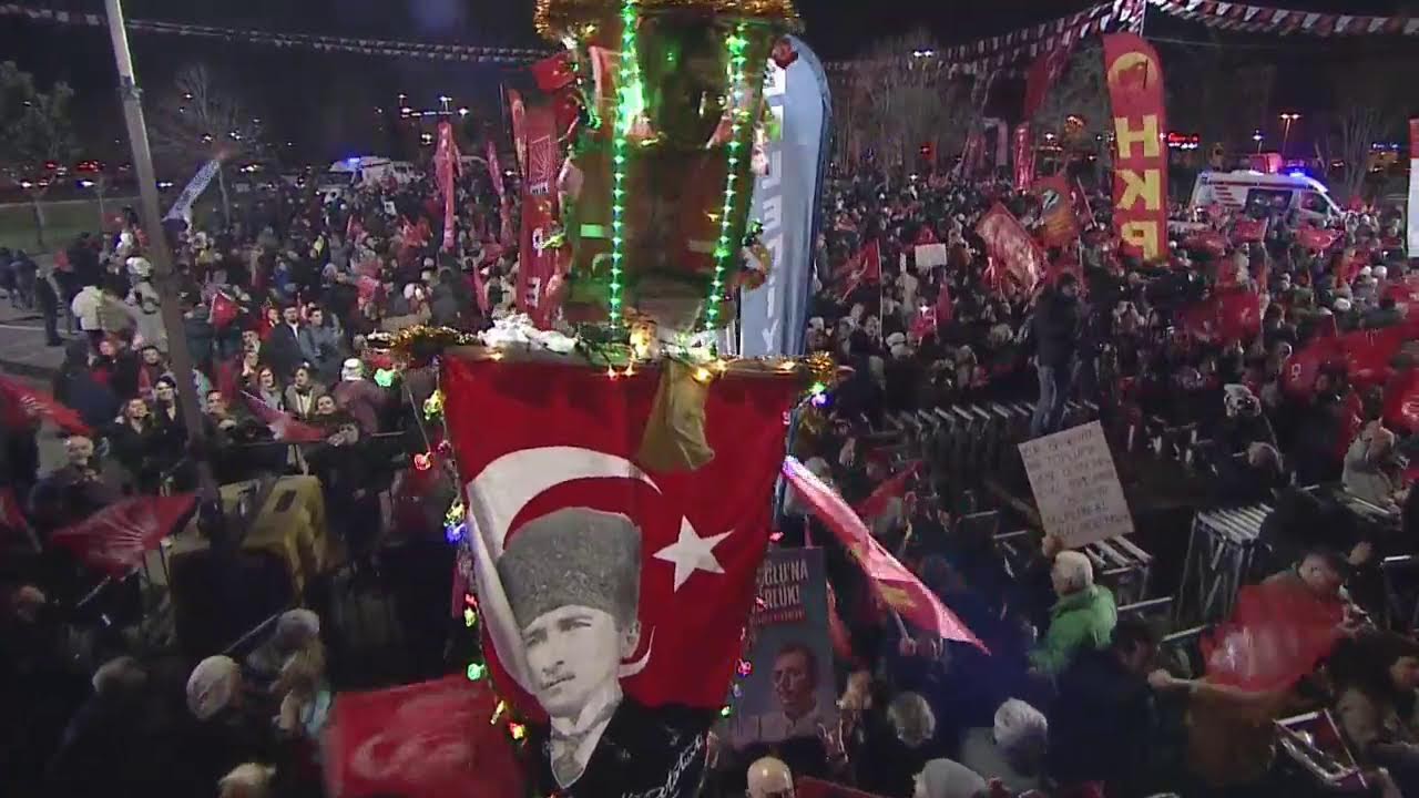 Pendik'teyiz! Diz çökmeyeceğiz, teslim olmayacağız, bu milletin vicdanına yenileceksiniz!