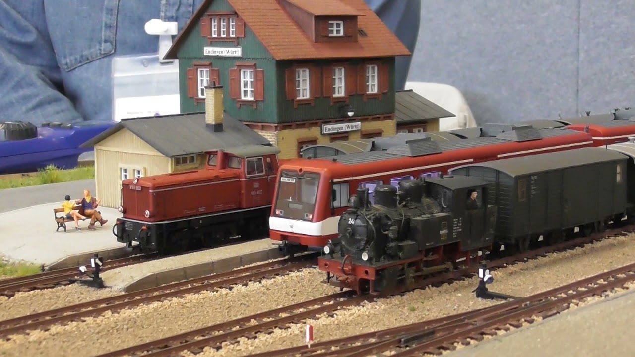 Modellbahn H0e Modellbahnclub Leonberg auf der Schmalspur EXPO 2021 in Amstetten