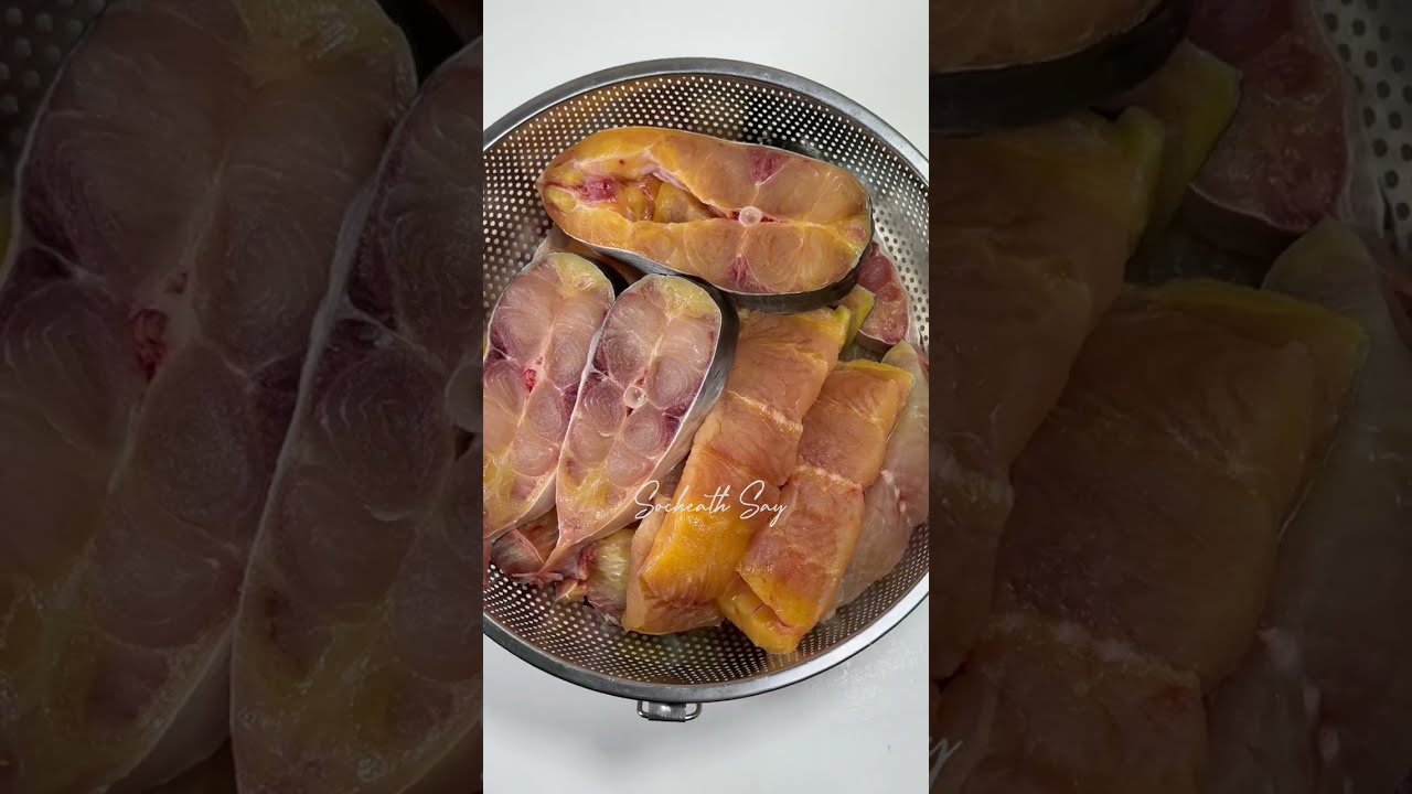 Quick and Easy Cambodian Recipes | របៀបប្រឡាក់ត្រីងៀតប្រាប្រៃផ្អែម