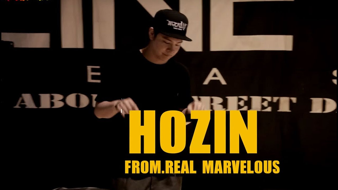 HOZIN(REALMARVELOUS/DiiZ) POPPING JUDGE SHOWCASE | LINE UP SEASON2 2015