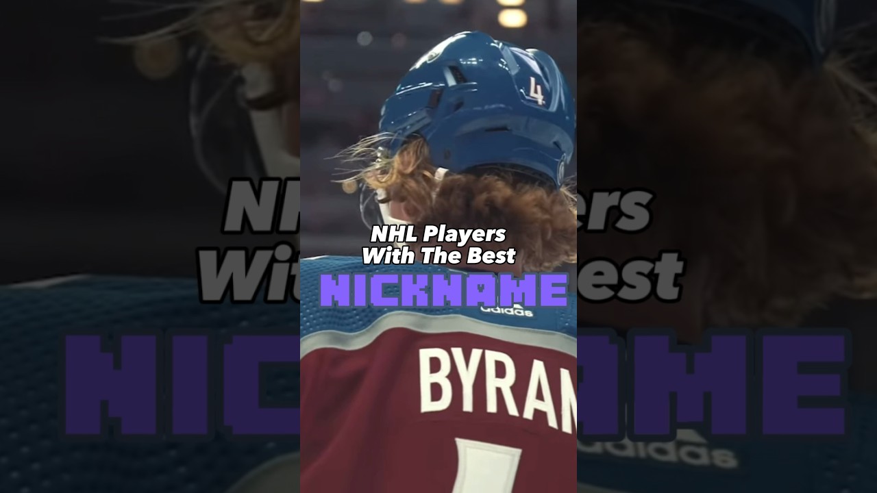Best NHL Nicknames!!!