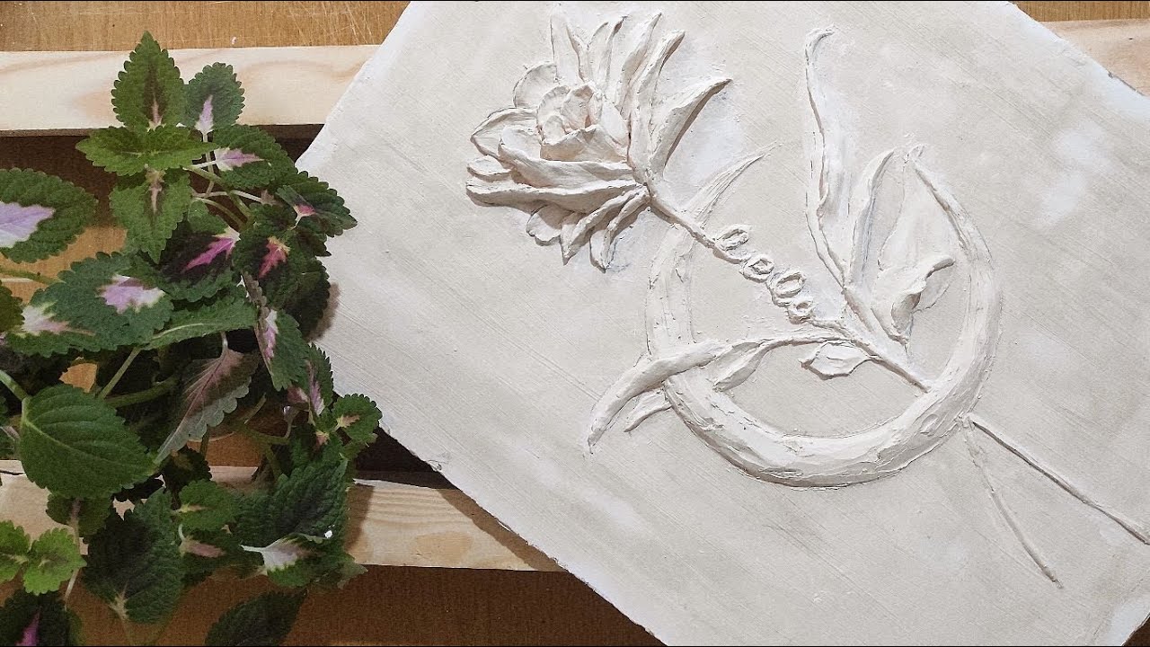 How to discover your creativity with modern plaster art: the joy of plaster art