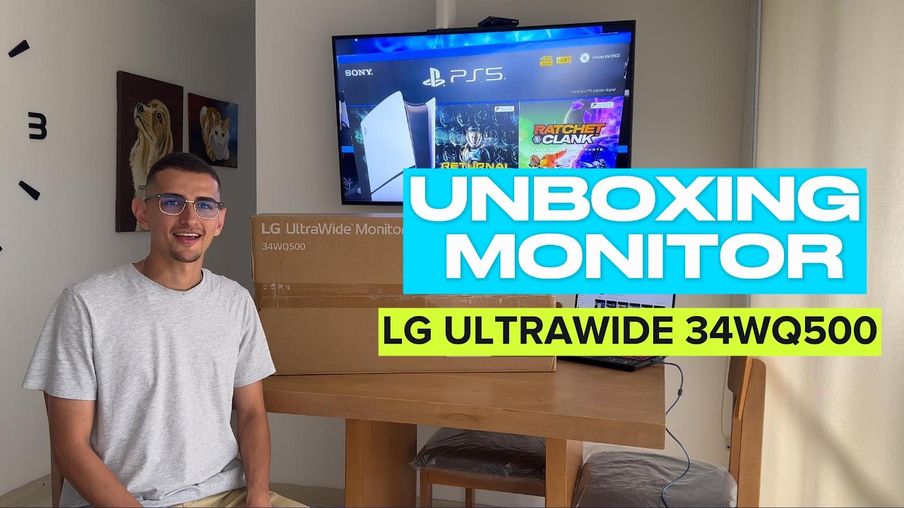 Monitor LG UltraWide 34WQ500 Review y Unboxing 🔥 ¿Vale la pena comprarlo?