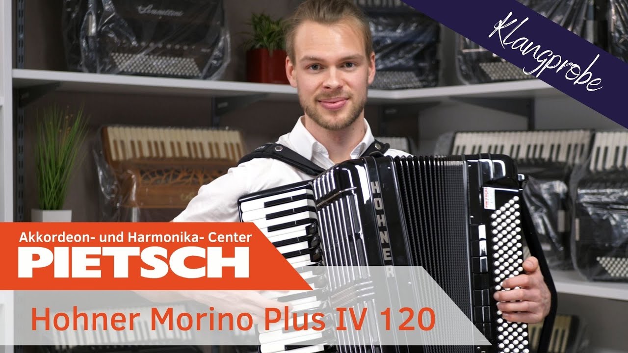 Akkordeon - Hohner Morino Plus IV 120  - Klangprobe