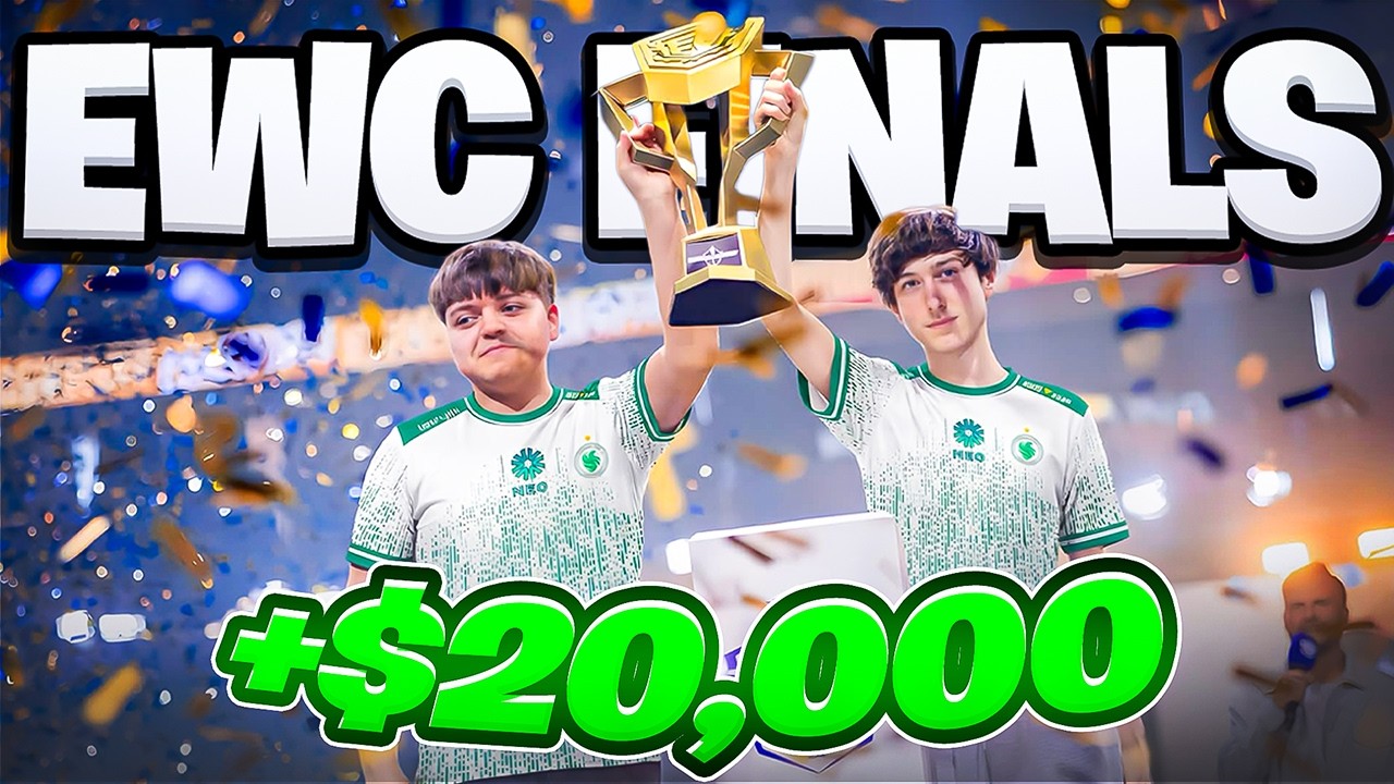 1ST PLACE EWC FINALS ($20,000) 🏆 ft. Pollo | Peterbot