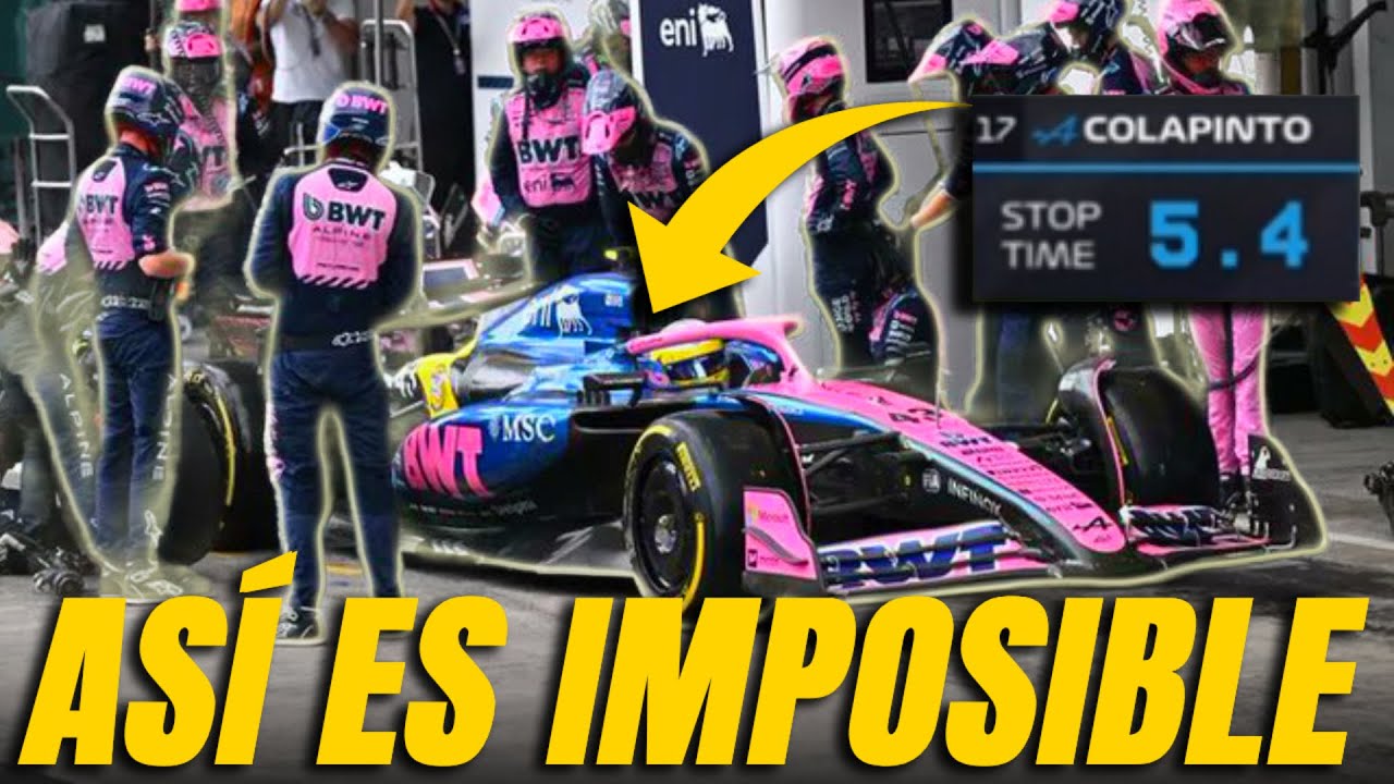 ¿COLAPINTO ATRAPARÍA A GASLY CON UN BUEN PITSTOP? ALPINE FALLA DE NUEVO (Y HAMILTON PUDO ARRUINARLE)